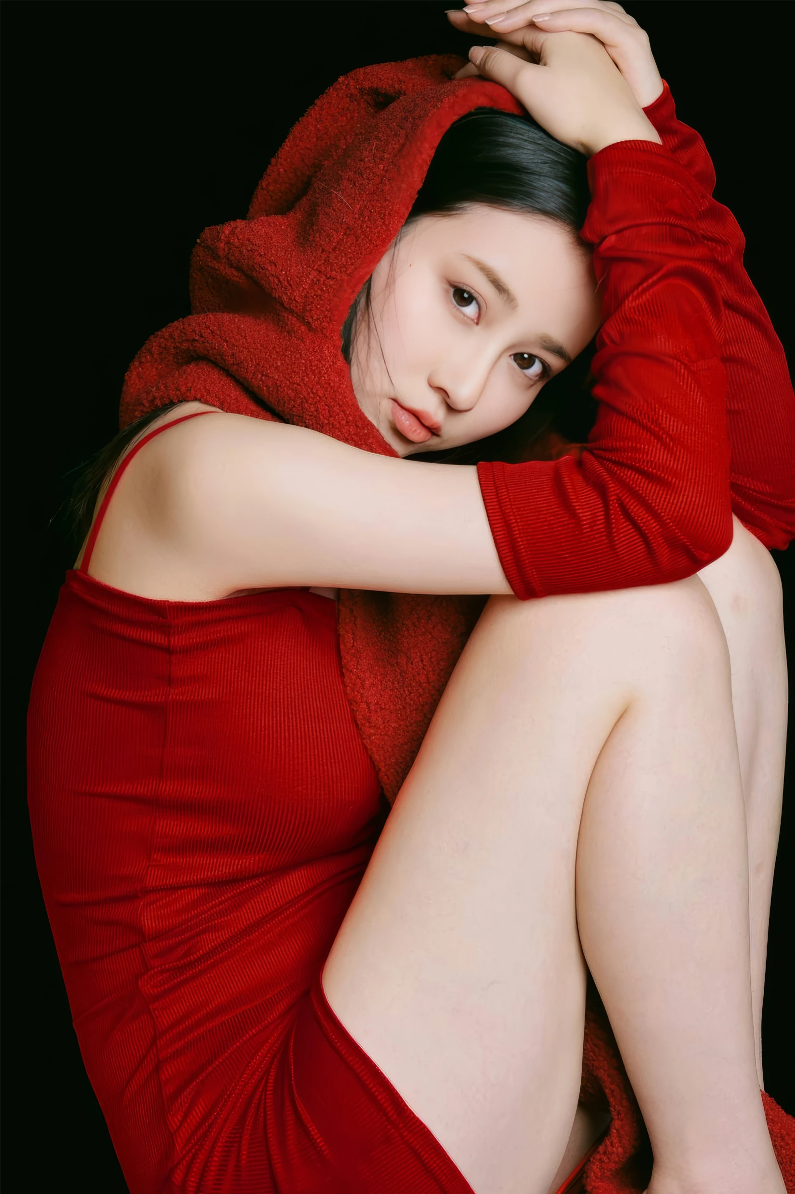 日本美女腹泻
